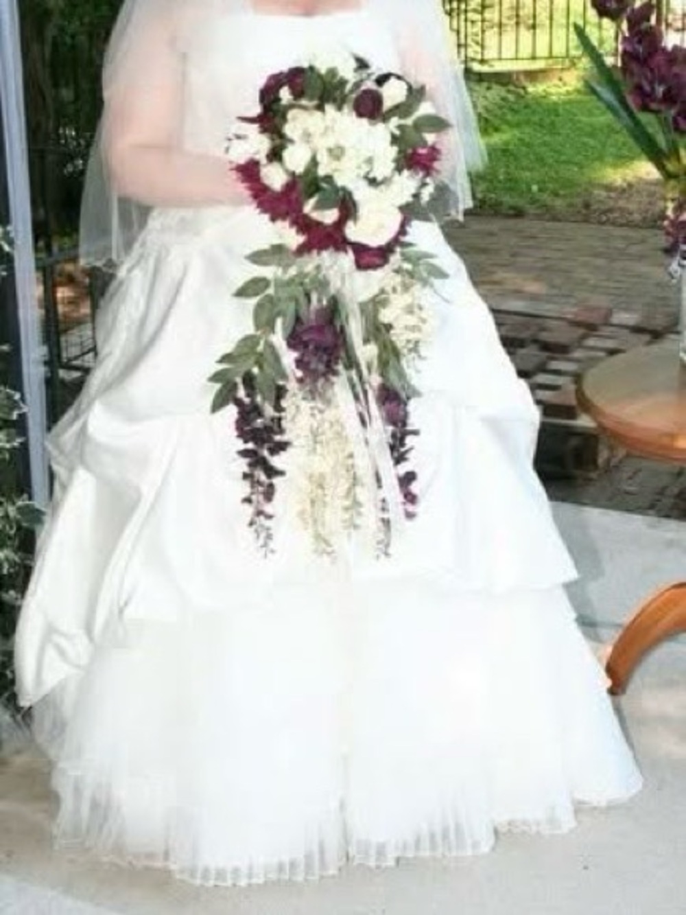 White Bridal Ball Gown Wedding Dress